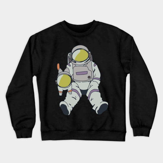 Ichimatsu in Space Crewneck Sweatshirt by dagdasgodslayer